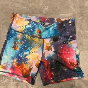 Cosmic workout shorts